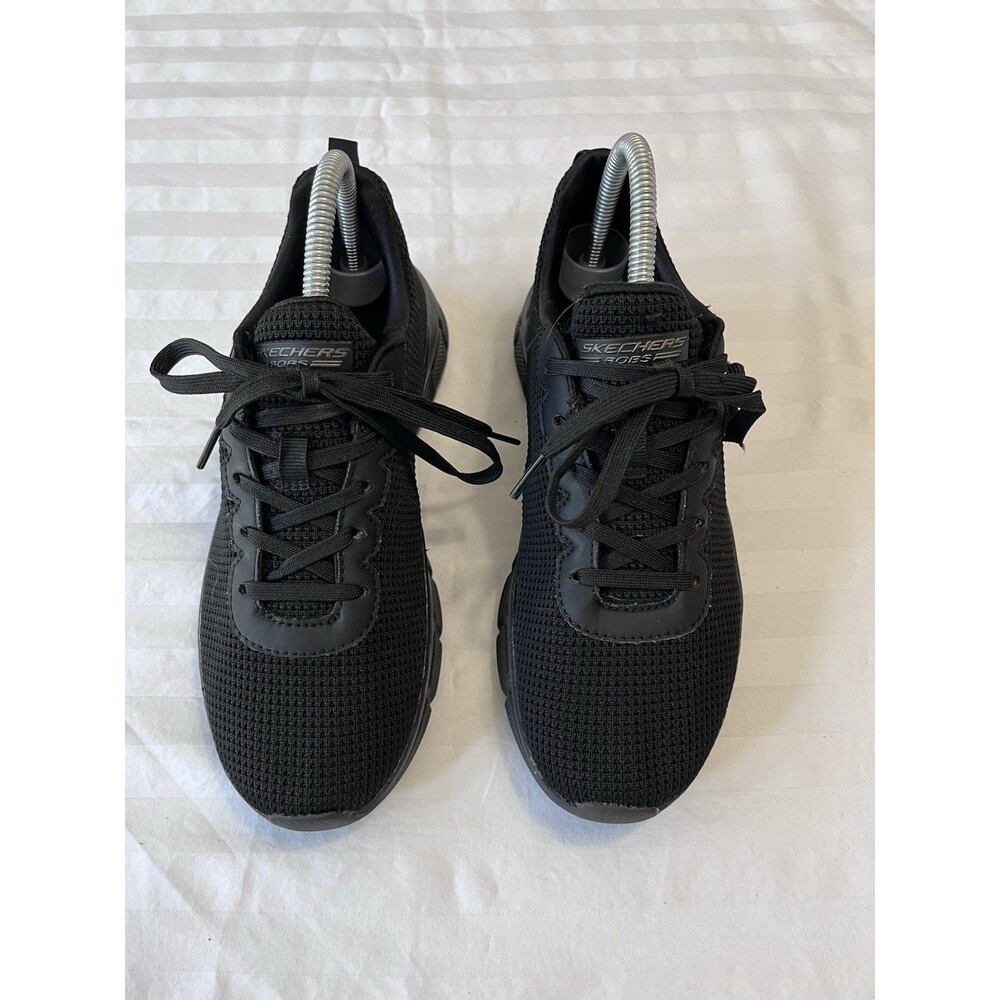 Skechers BOBS Sport B Flex Visionary Essence Shoes Sneakers Womens Size 7 Black